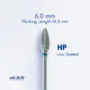 TUNGSTEN CARBIDE BURS-CROSS CUT STANDARD