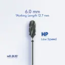 TC BUR FOR CVD COATING - CROSS CUT SUPER COARSE