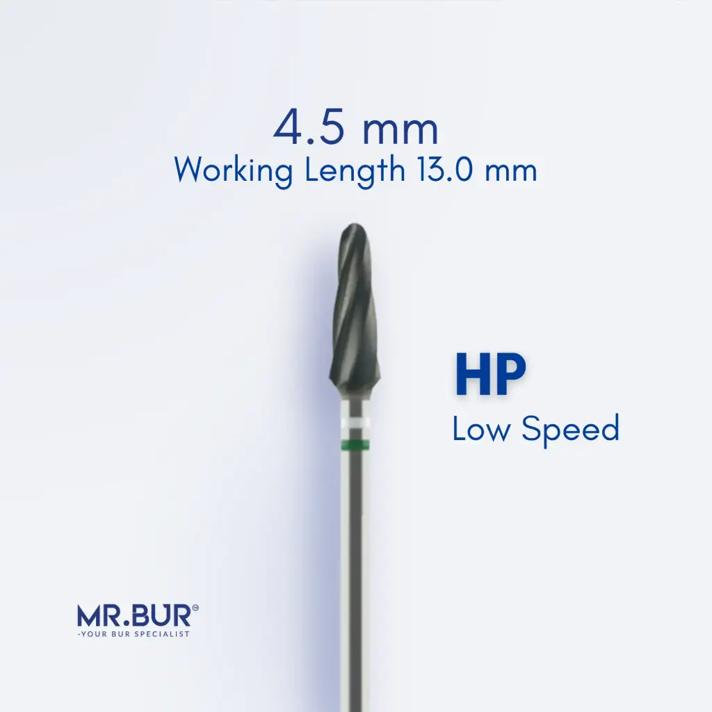 TC BUR FOR CVD COATING - PLAIN CUT COARSE