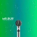 TC BUR FOR CVD COATING - PLAIN CUT SUPER COARSE