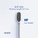 TC BUR FOR CVD COATING - PLAIN CUT SUPER COARSE