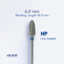 TUNGSTEN CARBIDE BURS-PLAIN CUT STANDARD