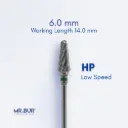 TUNGSTEN CARBIDE BURS-COARSE CROSS CUT