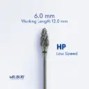 TUNGSTEN CARBIDE BURS-COARSE CROSS CUT