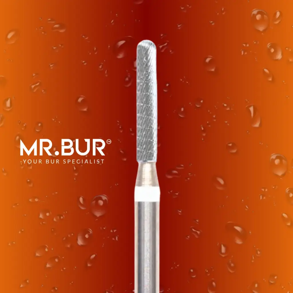 CF141UF.314.014 FINISHING CARBIDE CYLINDER ROUND END