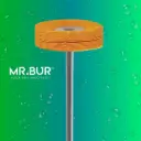 POLISHING BRUSH WHEEL SHAPE (YELLOW)