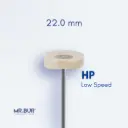 POLISHING BRUSH WHEEL SHAPE (WHITE CLOTH)