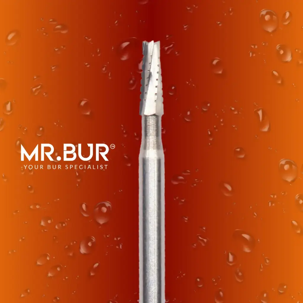 FG CARBIDE TAPER FLAT END