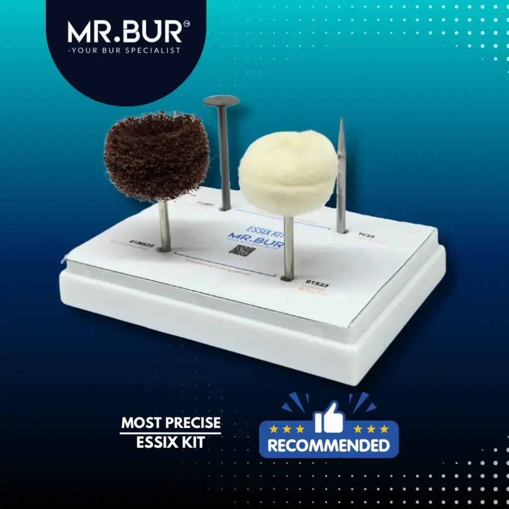 SPECIALTY LAB BUR KIT - ESSIX RETAINER KIT 4 STEPS