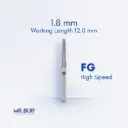 FG SURGICAL DIAMOND BUR 25MM