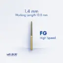 FG GOLD TAPER ROUND END