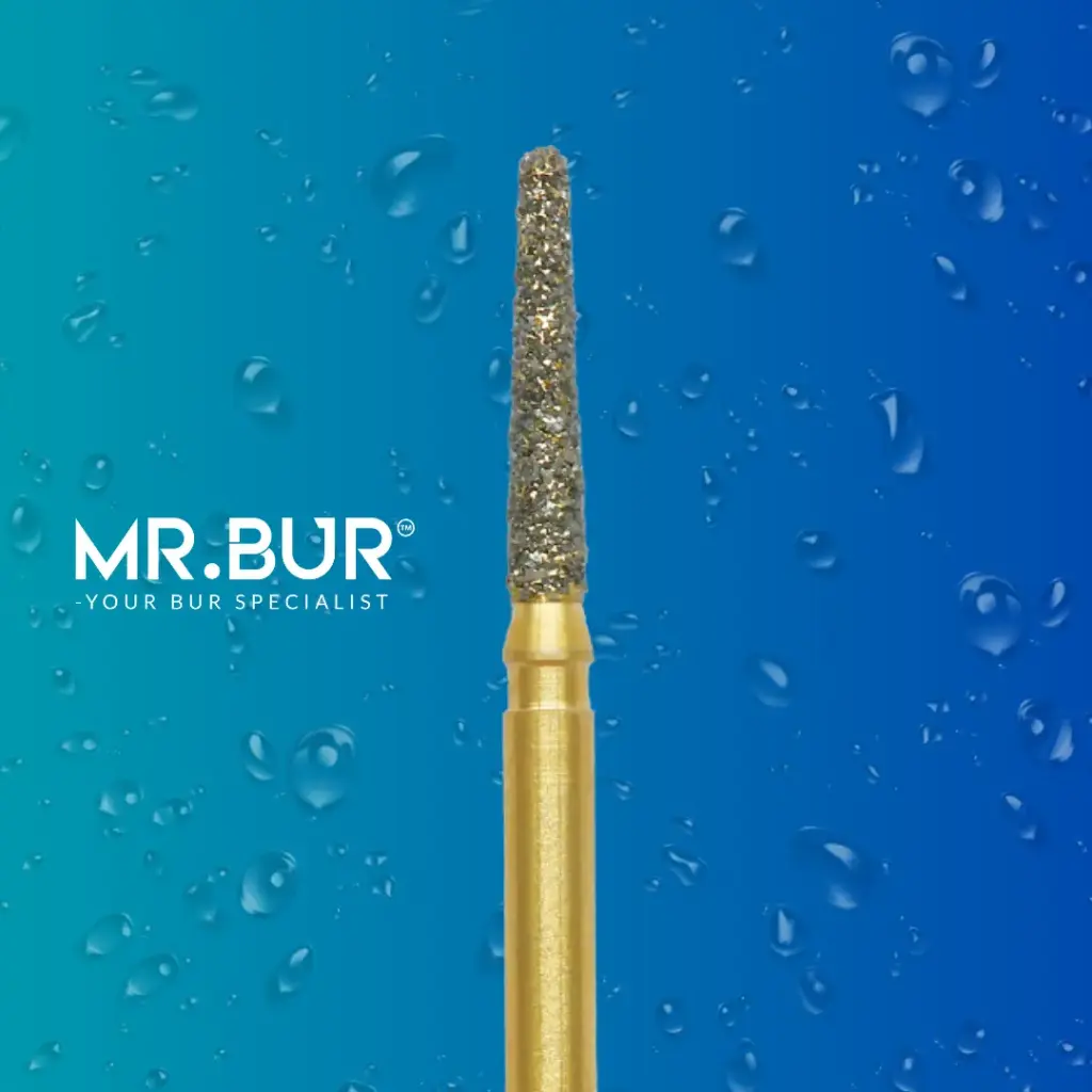 FG GOLD TAPER ROUND END