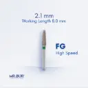 FG STANDARD TAPER ROUND END