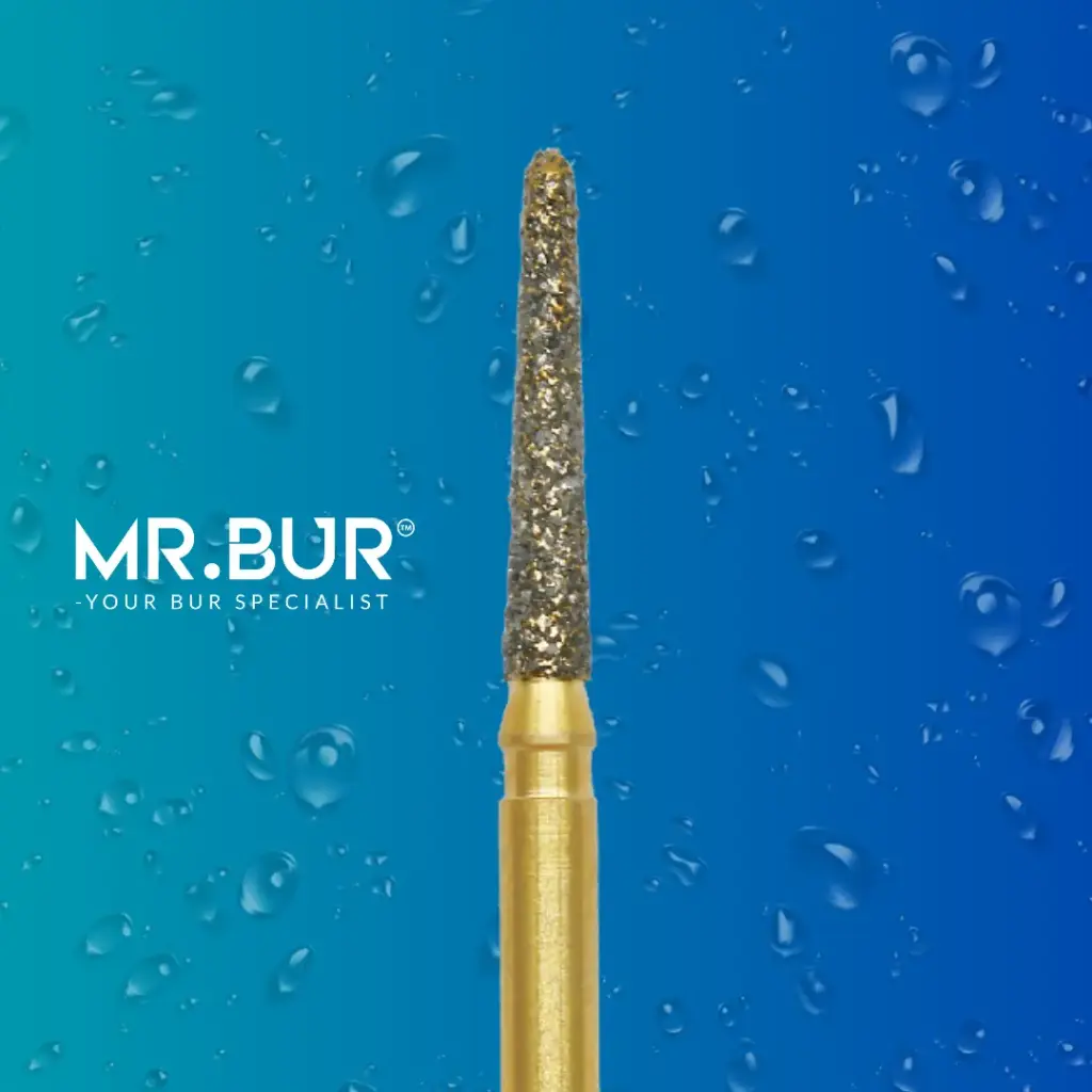 FG GOLD TAPER ROUND END