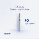 FG STANDARD TAPER FLAT END 846KR/016