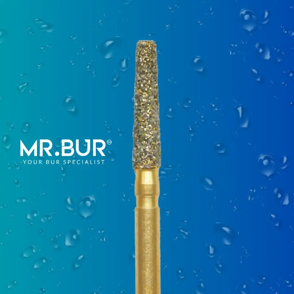 FG GOLD TAPER FLAT END