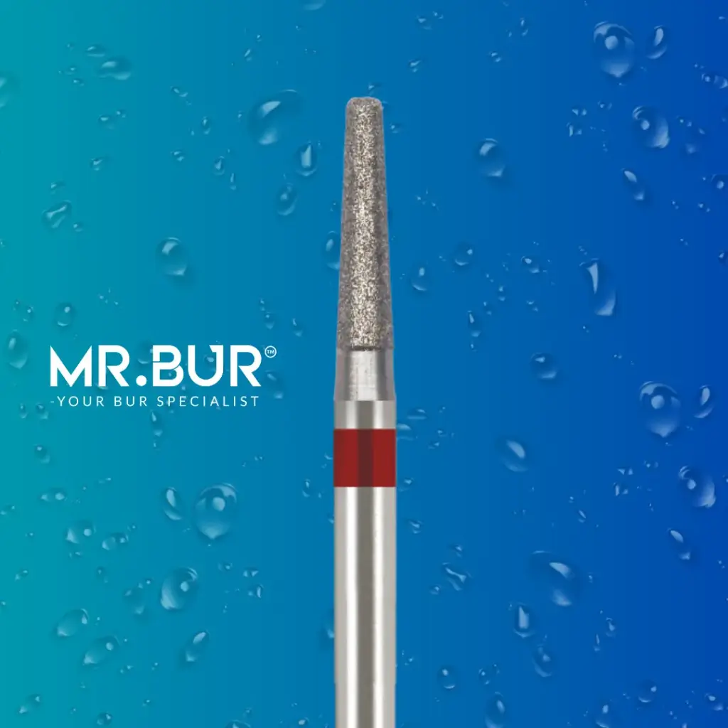 FG DIAMOND TAPER ROUND END FINE