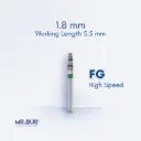 FG DIAMOND TAPER ROUND END