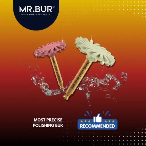 [#6002] DIAMOND POLISHERS WHEELS (3 RED & 3 GREY)