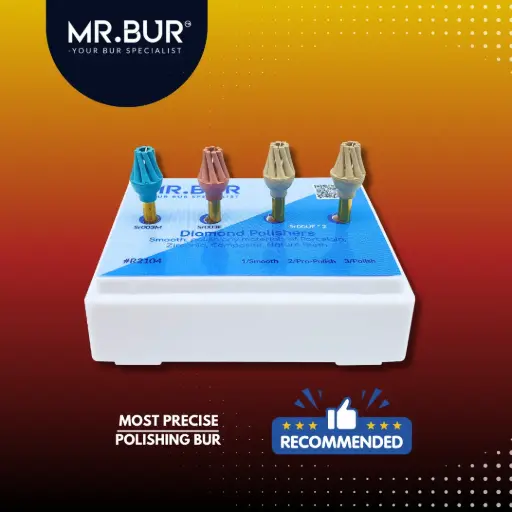 [#R2104] DIAMOND POLISHERS RA 4PCS