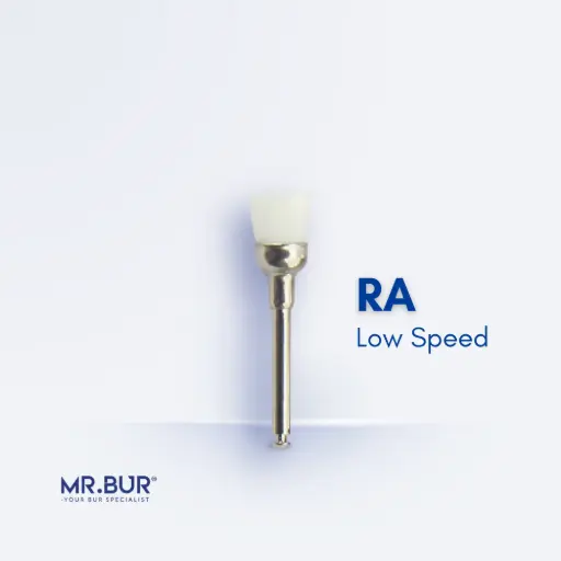 [R4CW] POLISHING BRUSHES RA 50PCS - WHITE NYLON