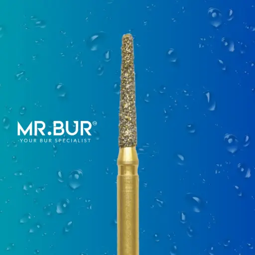 [28AG - 847/014] FG GOLD TAPER FLAT END