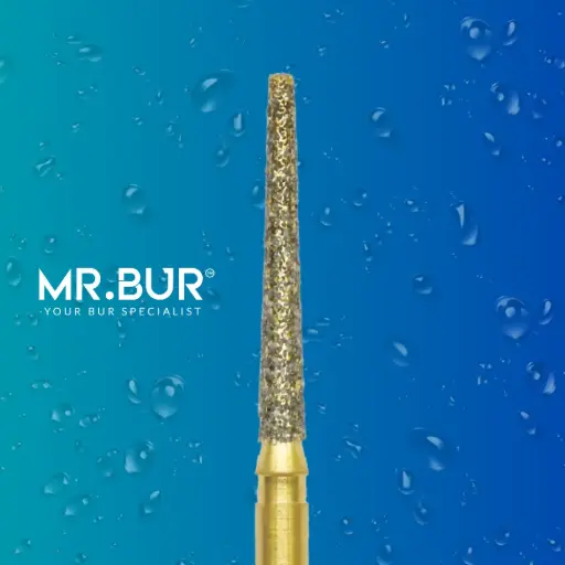 [28G - 848/14] FG GOLD TAPER FLAT END