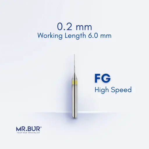 [X02] FG Torpedo Needle Diamond Bur